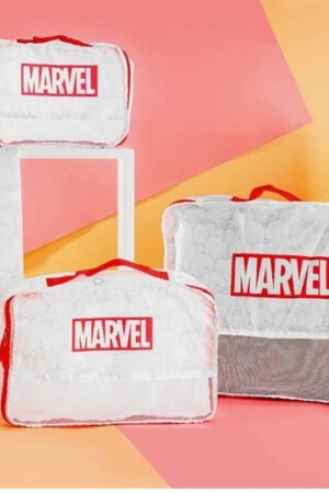4 Pcs Set Marvel- Travel Storage Bag