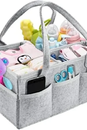 Foldable Baby Diaper Caddy Organizer