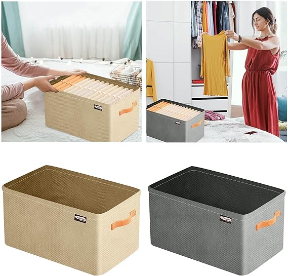 Folding Storage Bag Clothing Storage Basket Multipurpose - Image 4