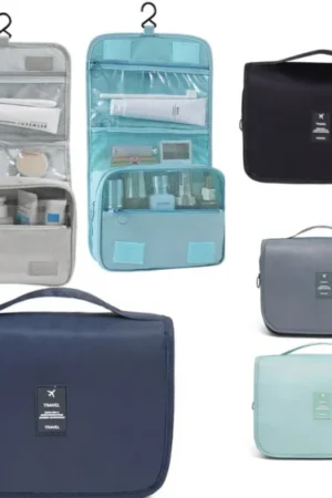 Hanging Travel Toiletry Bag Waterproof Travel Makeup Cosmetic