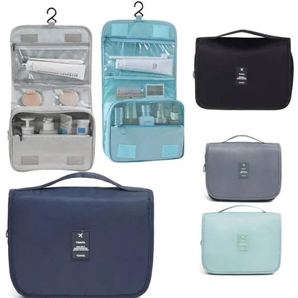 Hanging Travel Toiletry Bag Waterproof Travel Makeup Cosmetic