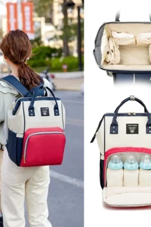 Large Capacity Mummy Bag Maternity Nappy Bag (random Color)