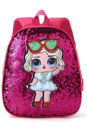 School Bag Fashion Cartoon Baby Girls Handbags Knapsack Mini Doll Bag